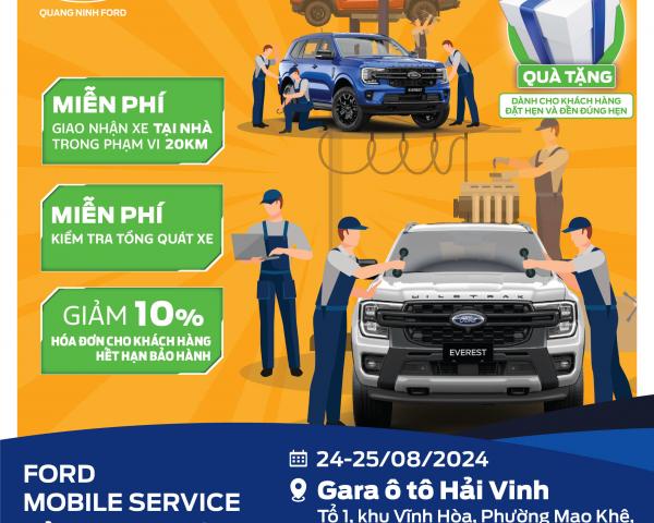  [ QUẢNG NINH FORD ] - SỬA CHỮA LƯU ĐỘNG - MOBILE SERVICE - ĐÔNG TRIỀU