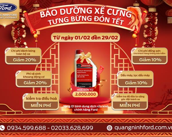 Bảo dưỡng xế cưng - Tưng bừng đón tết