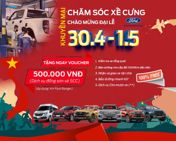 CHĂM SÓC XẾ CƯNG - CHÀO MỪNG ĐẠI LỄ 30/4 - 1/5
