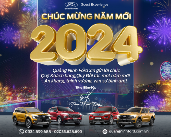 Chào mừng Năm Mới - Năm 2024!