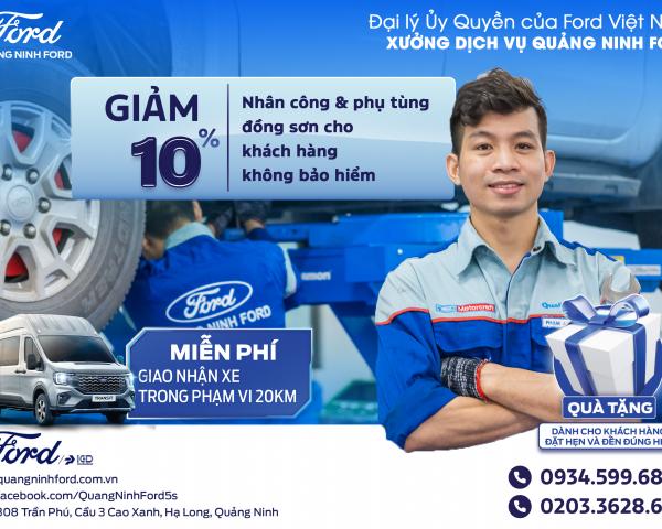CHÀO NĂM MỚI - NGẬP TRÀN ƯU ĐÃI Tại Quảng Ninh Ford! 