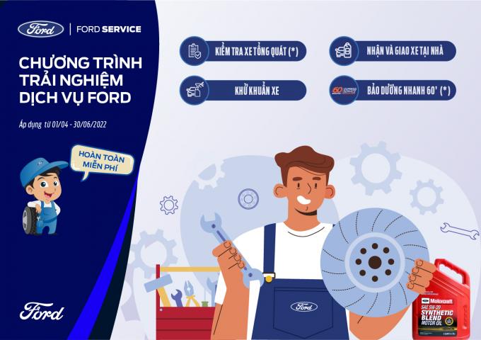 CHƯƠNG TRÌNH TRẢI NGHIỆM DỊCH VỤ QUẢNG NINH FORD