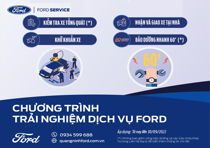CHƯƠNG TRÌNH TRẢI NGHIỆM DỊCH VỤ QUẢNG NINH FORD