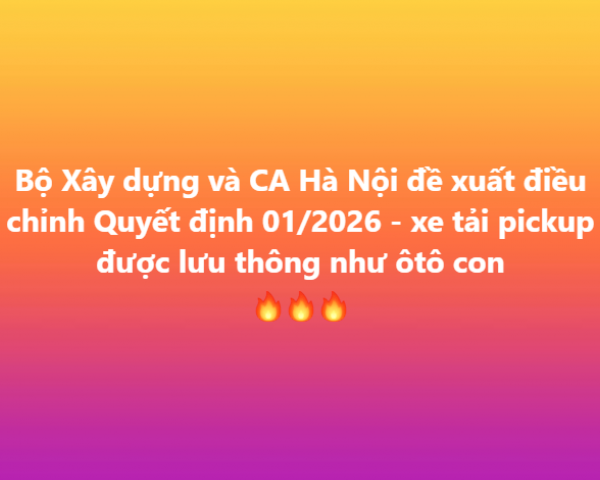 Đề Xuất Mới: Cho Phép Xe Bán Tải Lưu Thông Như Xe Con Tại Hà Nội – Cập Nhật Từ Quảng Ninh Ford