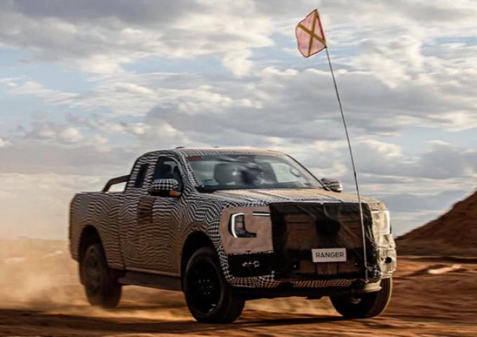 FORD RANGER THẾ HỆ MỚI LỘ DIỆN
