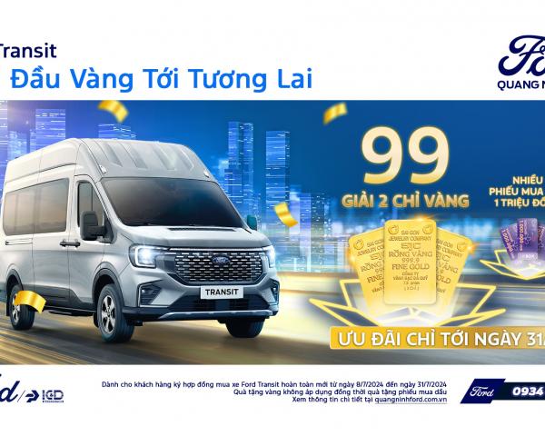 Ford Transit Thế Hệ Mới: Khởi Đầu Vàng Đến Tương Lai Tại Quảng Ninh Ford
