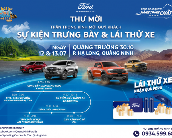 Fun Wheels Festival Hạ Long 2025 – Hành trình chất Ford cùng Quảng Ninh Ford