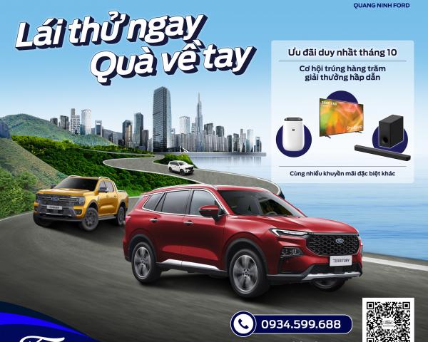 LÁI THỬ NGAY, QUÀ VỀ TAY