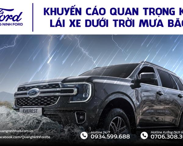 Lái xe khi đường ngập nước: Thủy kích là gì, cách xử lý và hotline cứu hộ Quảng Ninh Ford