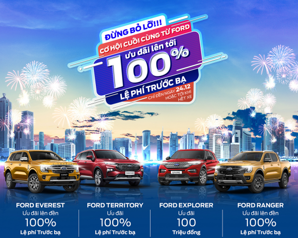Quà tặng đặc biệt của Quảng Ninh Ford nhân dịp Giáng sinh và Năm mới
