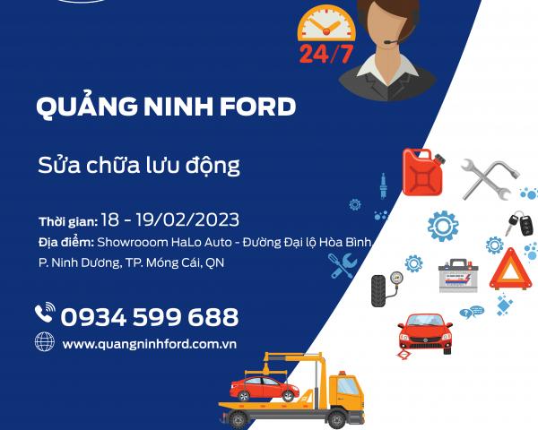 QUẢNG NINH FORD | MOBILE SERVICE THÁNG 3.2023