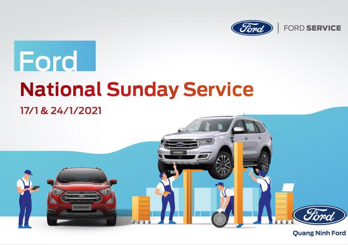 QUẢNG NINH FORD | SUNDAY SERVICE THÁNG 01.2021