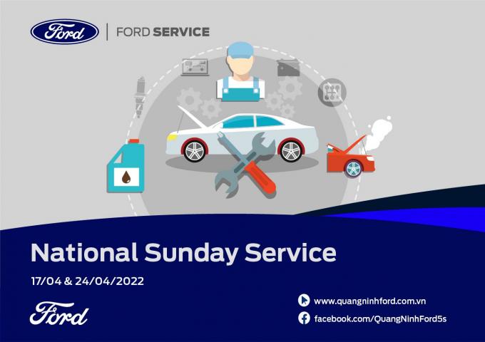 QUẢNG NINH FORD | SUNDAY SERVICE THÁNG 04.2022