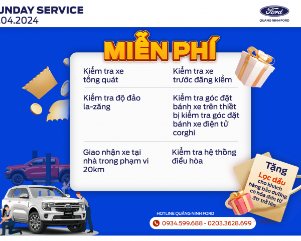Sự Kiện Sunday Service Tại Quảng Ninh Ford