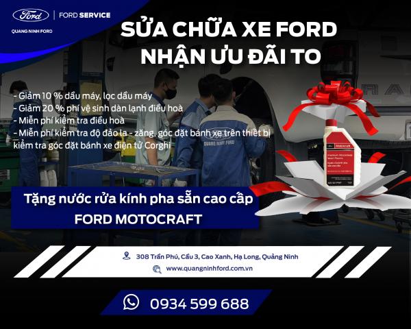 SỬA CHỮA XE FORD - NHẬN ƯU ĐÃI TO