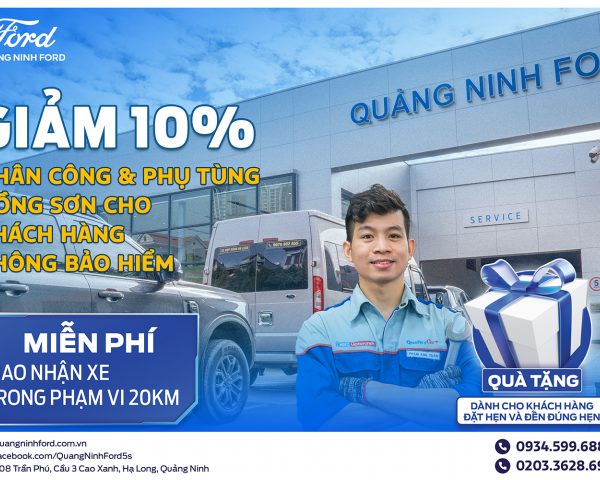 XUÂN SANG - NGẬP TRÀN ƯU ĐÃI Tại Quảng Ninh Ford! 